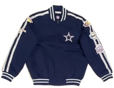 Dallas Cowboys Men's Game Play 5X Super Bowl Champions Jacket