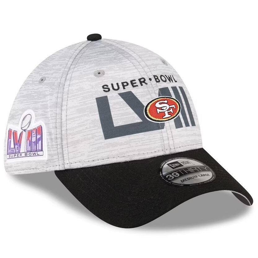 San Francisco 49ers Men’s New Era Super Bowl LVIII 39THIRTY Flex Fit Hat