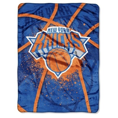 New York Knicks 60 New York Knicks 60" x 80" Plush Raschel Blanket