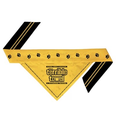 Pittsburgh Steelers Terrible Towel Pet Bandana