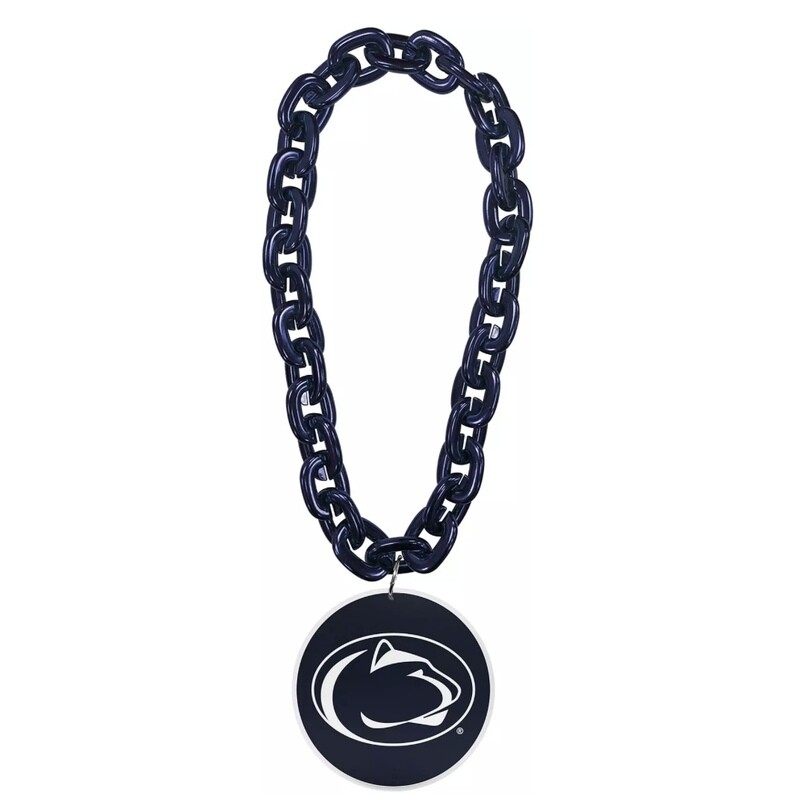 Penn State Nittany Lions Touchdown Fan Chain 10 Inch 3D Foam Necklace