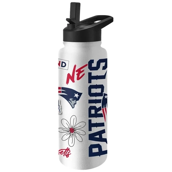 New England Patriots 34oz Native Quencher Bottle