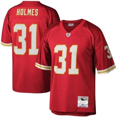 Kansas City Chiefs Priest Holmes 2002 Red Men's Mitchell & Ness Legacy Jersey