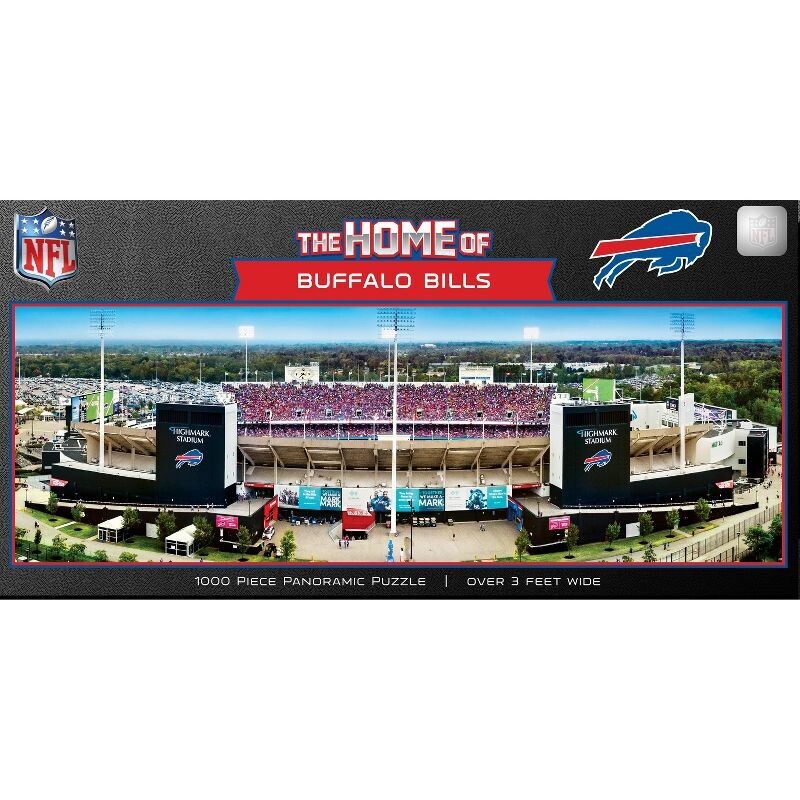 Buffalo Bills 1000 Piece Panoramic Puzzle