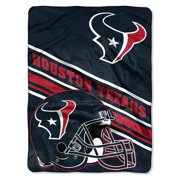 Houston Texans 60 Houston Texans 60" x 80" Plush Raschel Blanket
