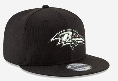 Baltimore Ravens Men’s Black New Era 9Fifty Snapback Hat