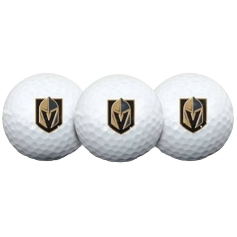 Vegas Golden Knights Sleeve of 3 Golf Balls Vegas Golden Knights Sleeve of 3 Golf Balls