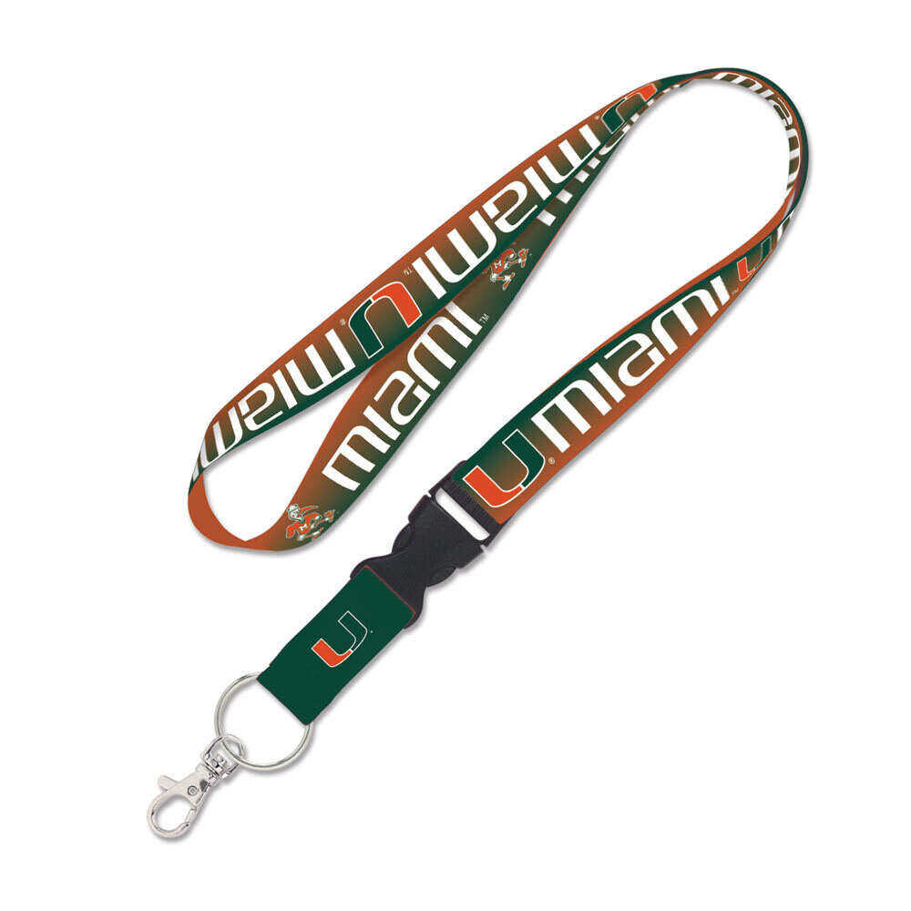 Miami Hurricanes 1" Lanyard