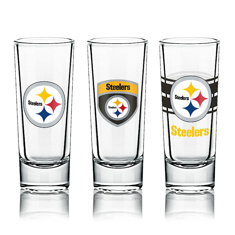 Pittsburgh Steelers NFL Shot Glasses 6 Pack Set