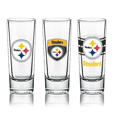 Pittsburgh Steelers NFL Shot Glasses 6 Pack Set