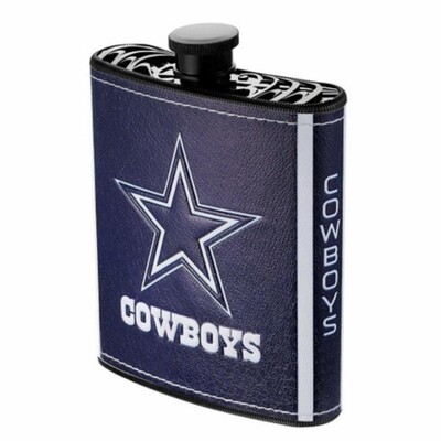 Dallas Cowboys 7oz Plastic Hip Flask