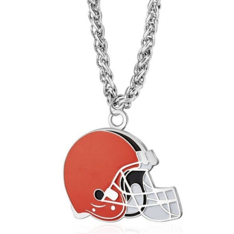 Cleveland Browns Primary Team Logo Necklace