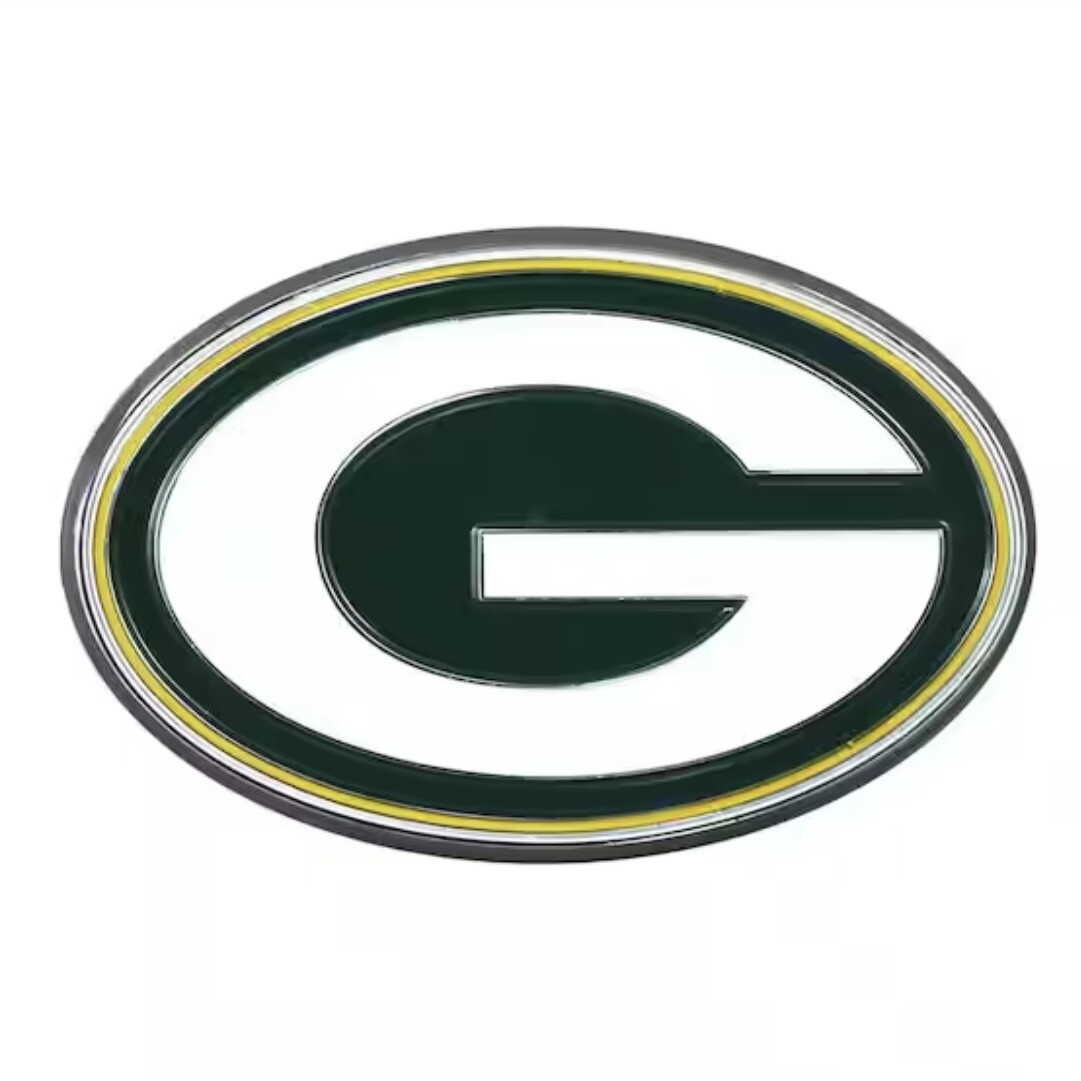 Green Bay Packers 3-D Metal Auto Emblem