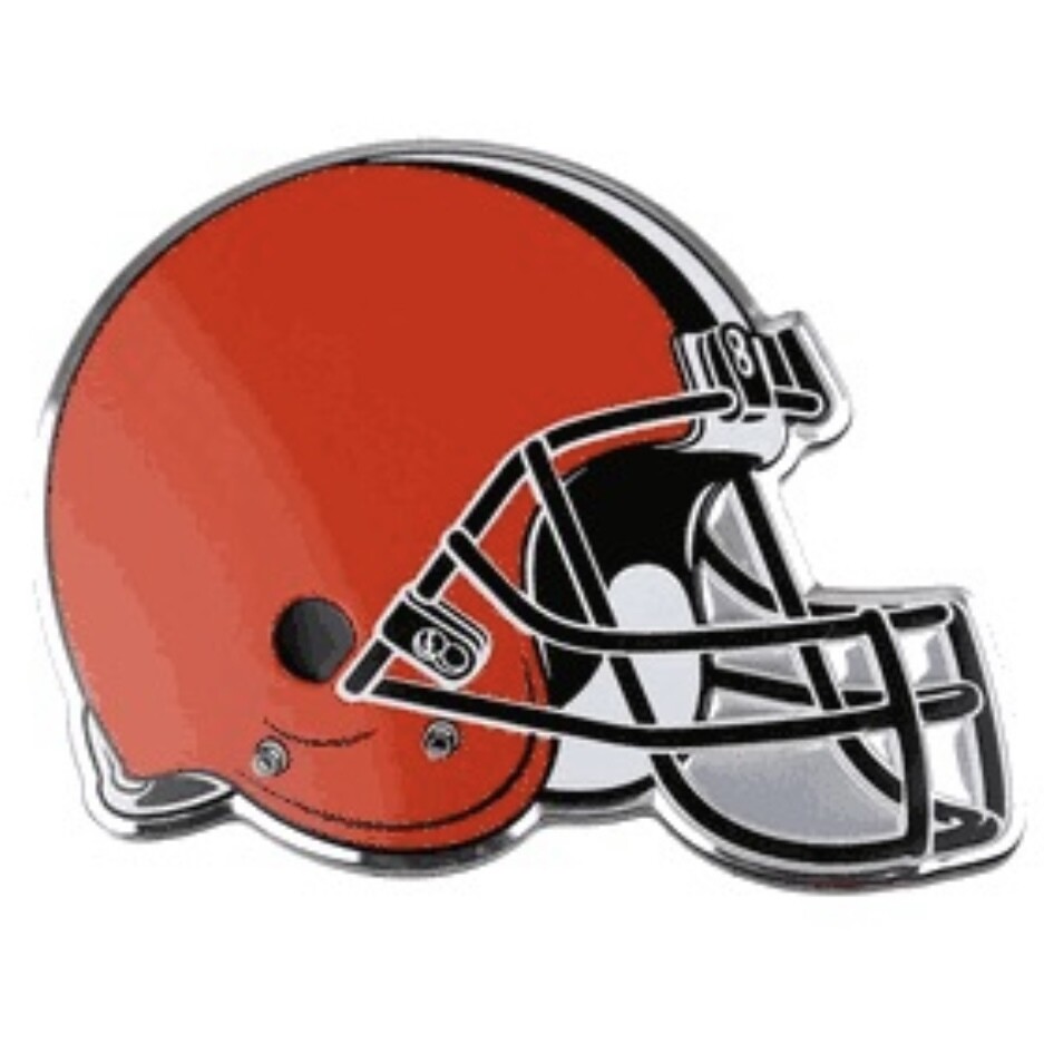 Cleveland Browns 3-D Metal Auto Emblem