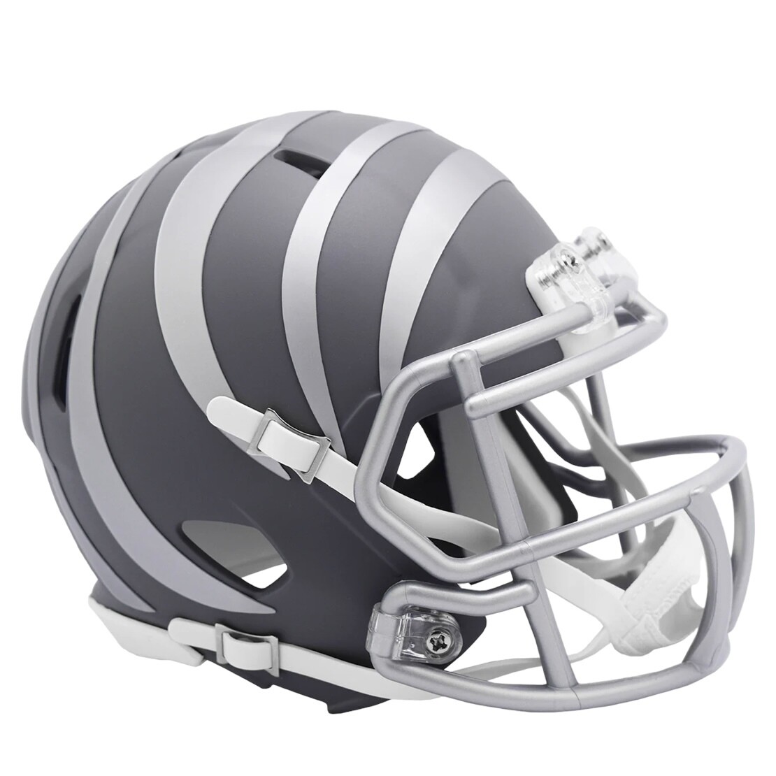 Cincinnati Bengals Riddell Slate Grey Speed Mini Helmet