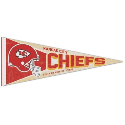 Kansas City Chiefs 12" x 30" Premium Pennant