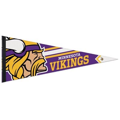 Minnesota Vikings 12" x 30" Premium Pennant