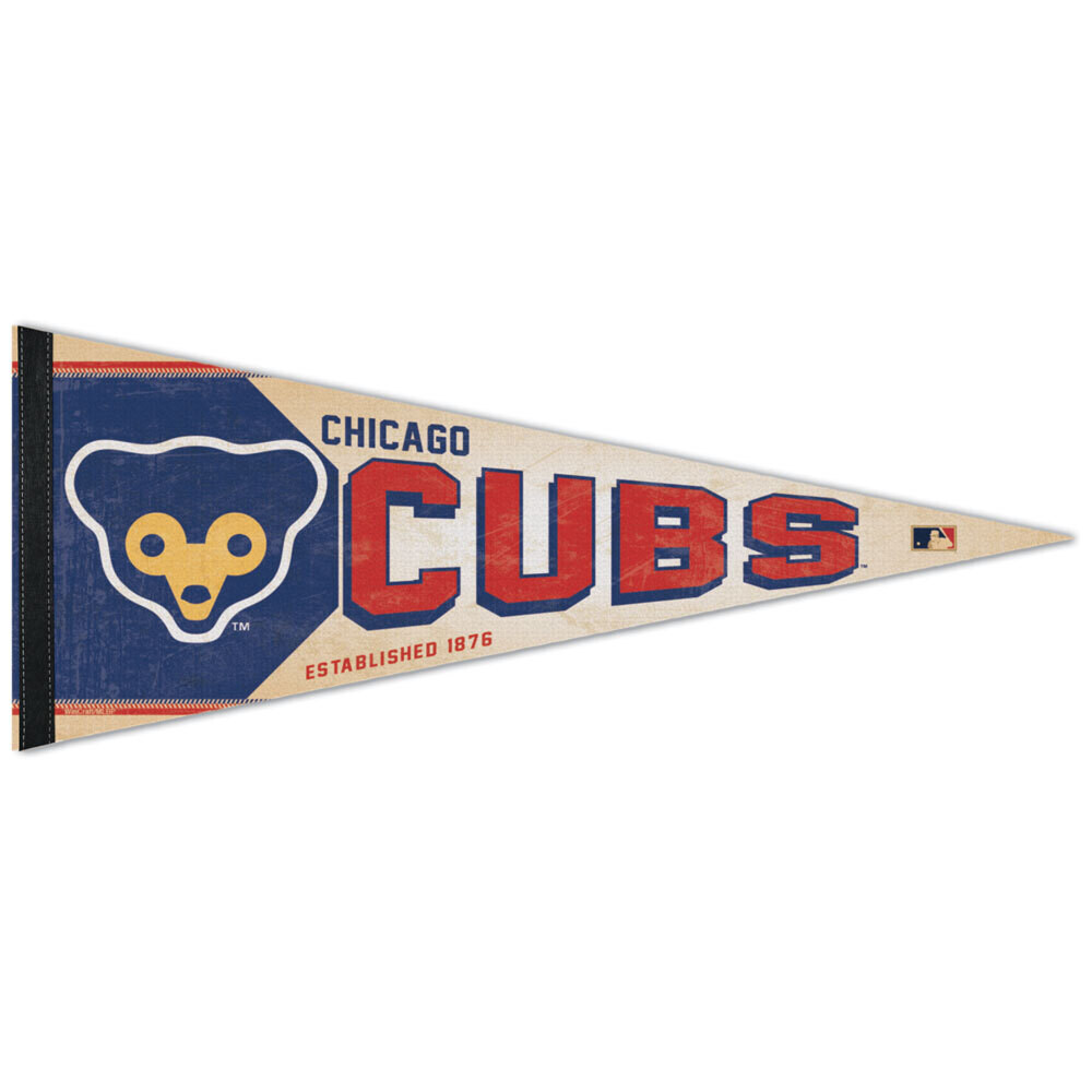 Chicago Cubs 12" x 30" Premium Pennant