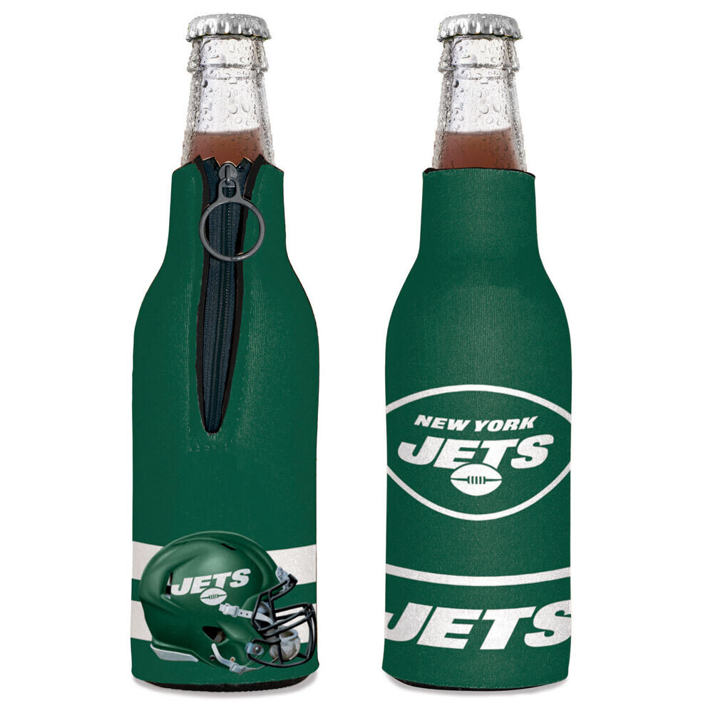 New York Jets 12 Ounce Bottle Cooler