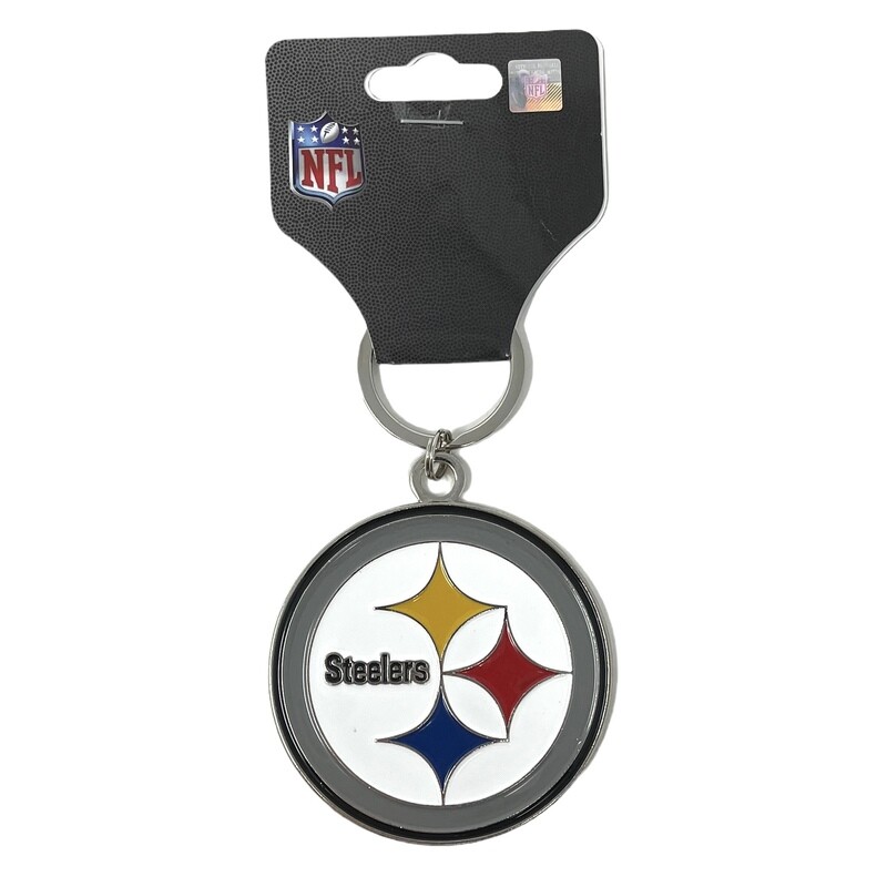 Pittsburgh Steelers Big Heavyweight Logo Key Ring