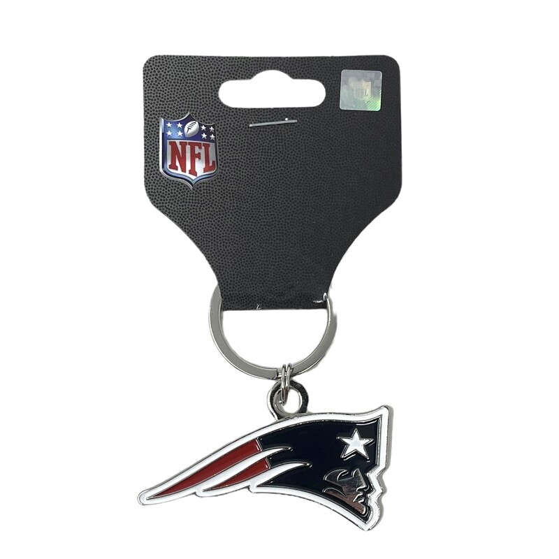 New England Patriots Big Heavyweight Logo Key Ring