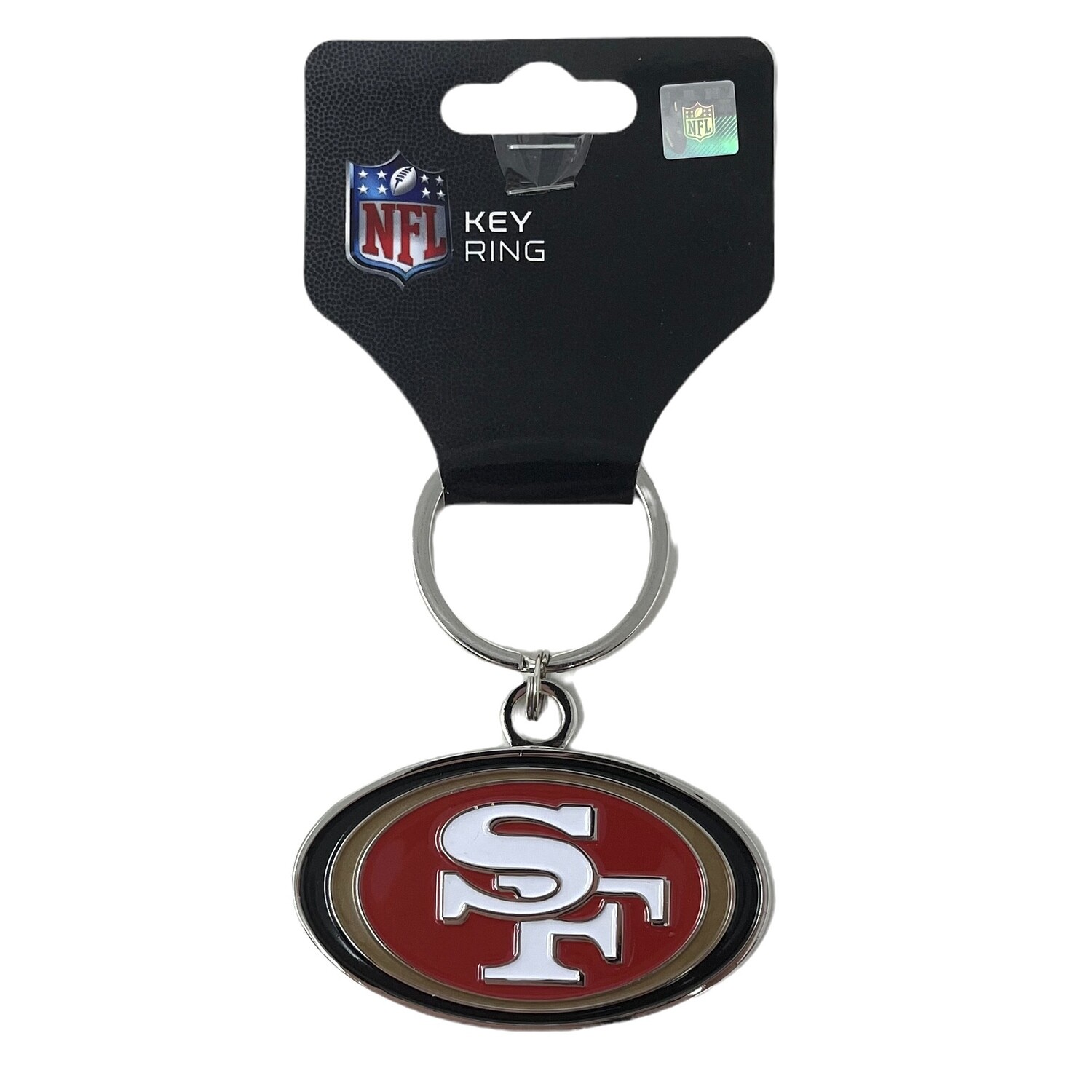 San Francisco 49ers Big Heavyweight Logo Key Ring