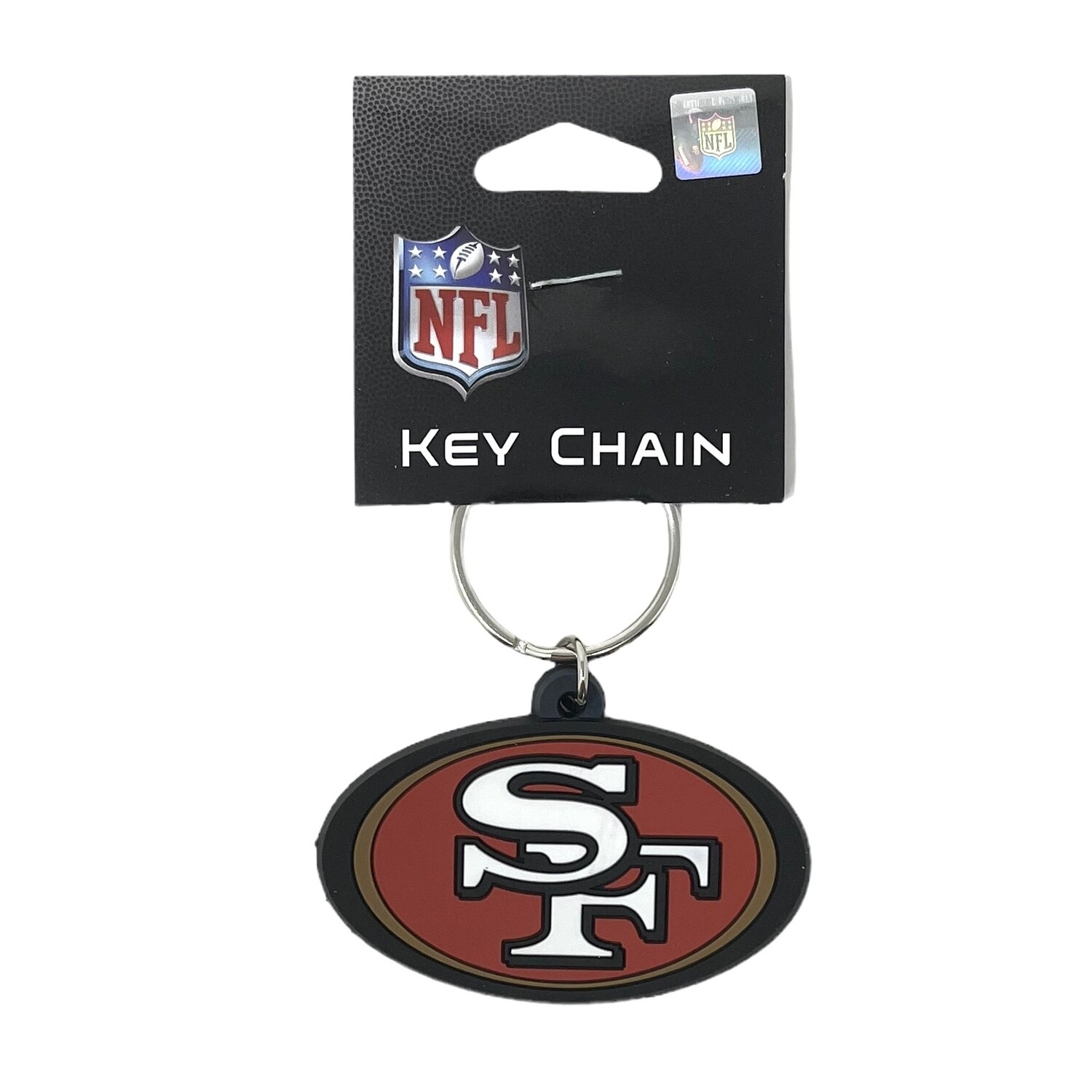 San Francisco 49ers Flex Rubber Keychain