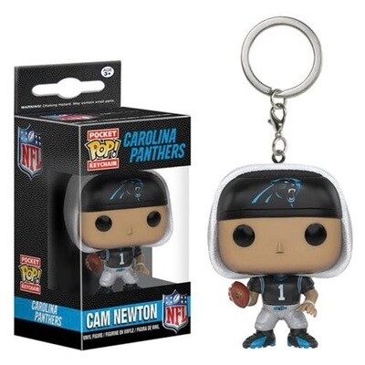 Carolina Panthers Cam Newton NFL Pocket Pop Keychain