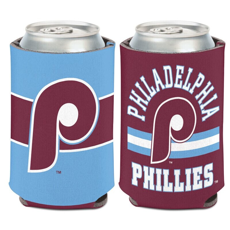 Philadelphia Phillies Retro 12 Ounce Can Cooler Koozie