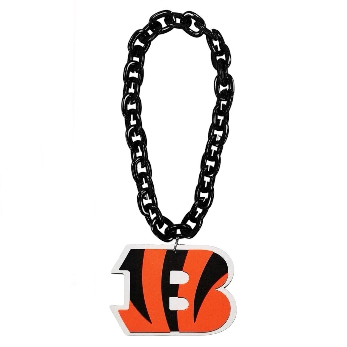 Cincinnati Bengals 10” Fan Chain 3D Foam Necklace
