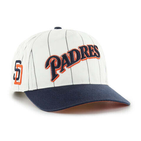 San Diego Padres Men’s White 47 Brand Hitch Cooperstown Adjustable Hat