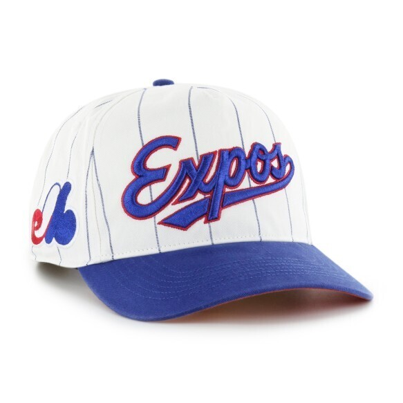 Montreal Expos Men’s White 47 Brand Hitch Cooperstown Adjustable Hat
