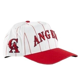Los Angeles Angels Men’s White 47 Brand Hitch Cooperstown Adjustable Hat