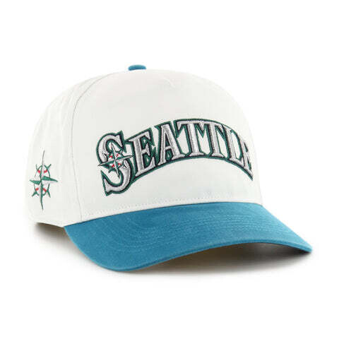 Seattle Mariners Men’s White 47 Brand Hitch Cooperstown Adjustable Hat