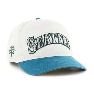 Seattle Mariners Men’s White 47 Brand Hitch Cooperstown Adjustable Hat
