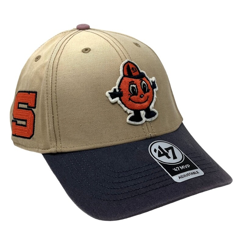 Syracuse Orange Men’s Khaki 47 Brand MVP Adjustable Hat