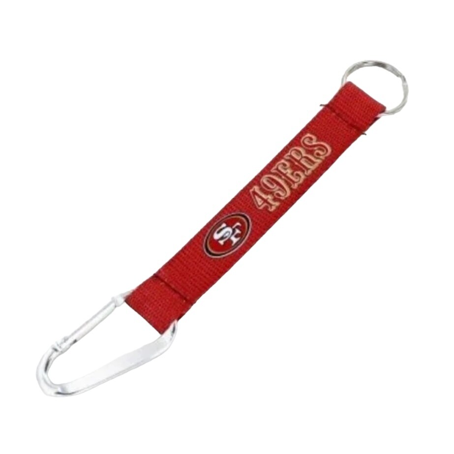 San Francisco 49ers Carabiner Lanyard Keychain
