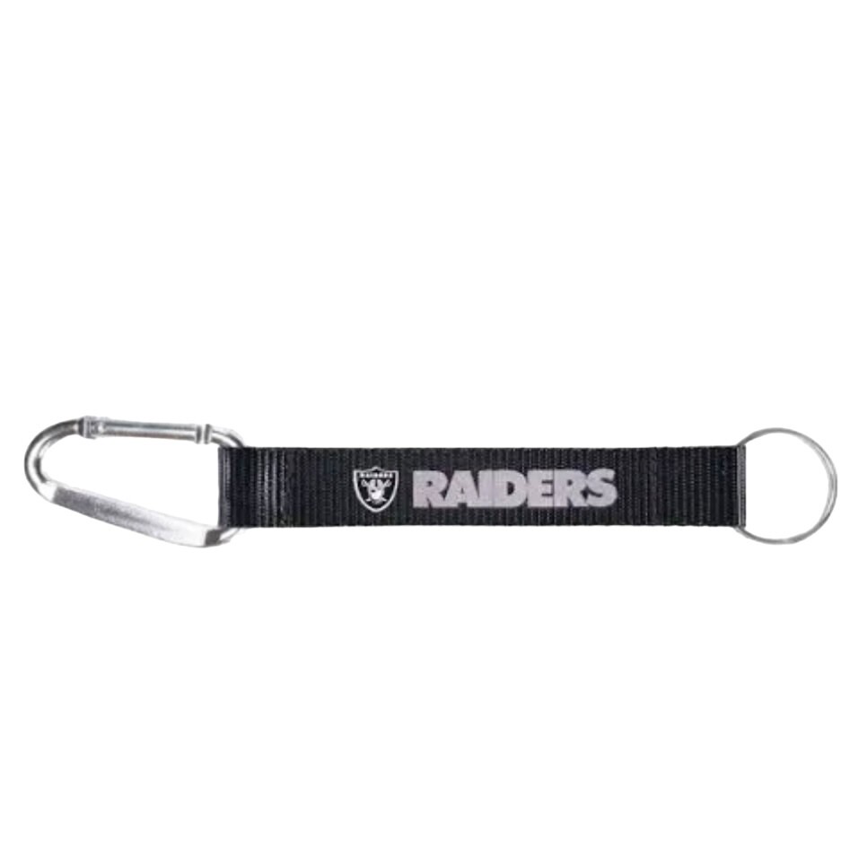 Las Vegas Raiders Carabiner Lanyard Keychain