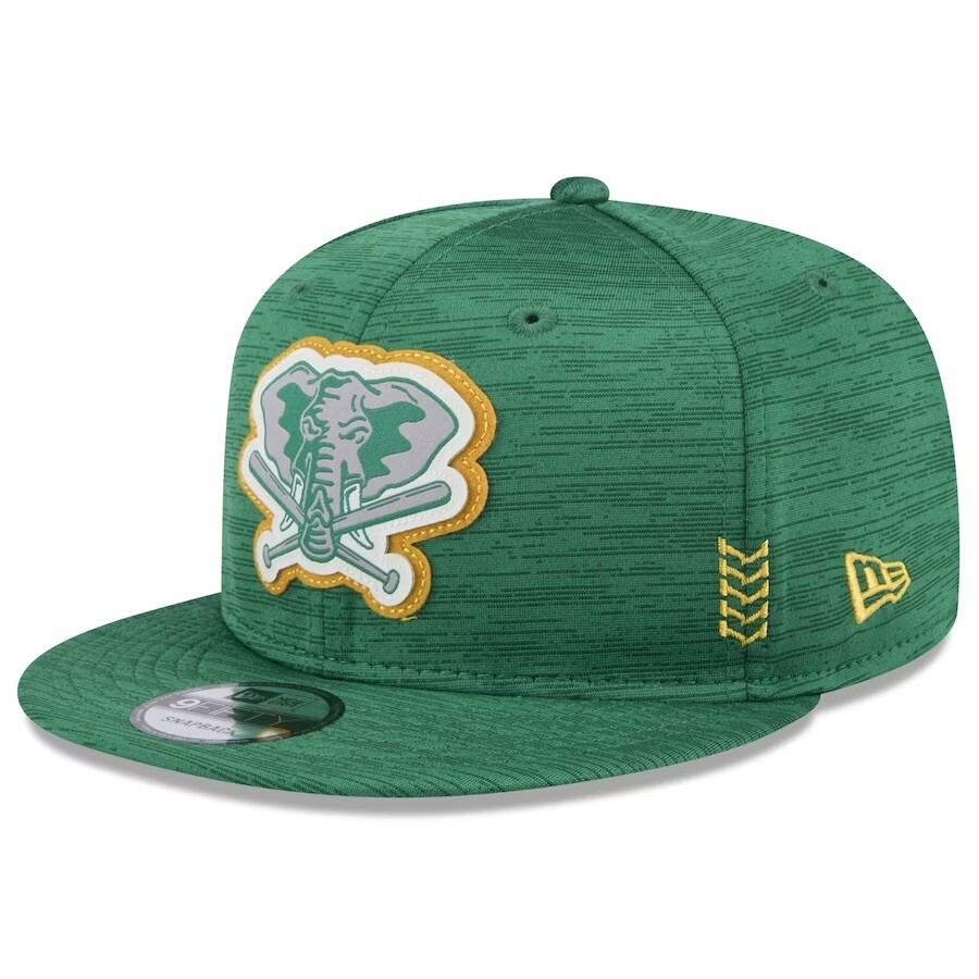Oakland Athletics Men’s New Era Green 2024 Clubhouse 9FIFTY Snapback Hat