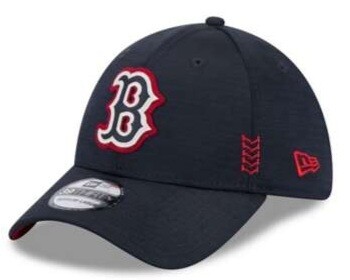 Boston Red Sox Men’s New Era Navy 2024 Clubhouse 39THIRTY Flex Fit Hat