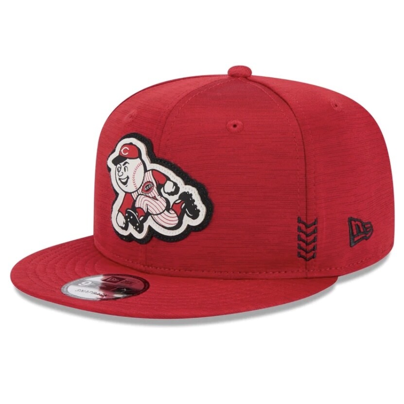 Cincinnati Reds Men’s New Era Red 2024 Clubhouse 9FIFTY Snapback Hat