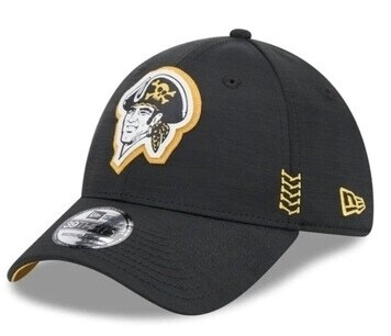 Pittsburgh Pirates Men’s New Era Black 2024 Clubhouse 39THIRTY Flex Fit Hat