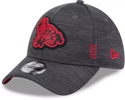 Cincinnati Reds Men’s New Era Grey Heather 2024 Clubhouse 39THIRTY Flex Fit Hat