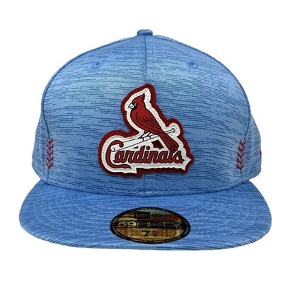 St. Louis Cardinals Men's Light Blue 2024 New Era 59Fifty Fitted Hat