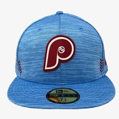 Philadelphia Phillies Men's Light Blue 2024 New Era 59Fifty Fitted Hat