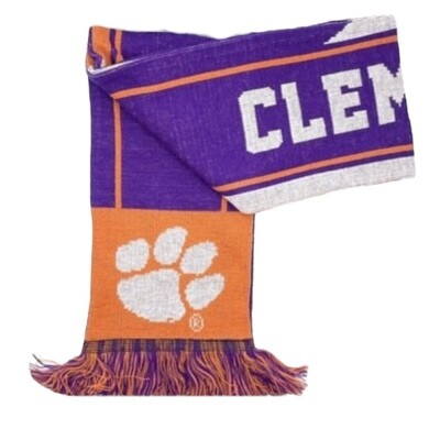Clemson Tigers Adult Knit Scarf