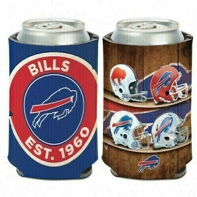 Buffalo Bills Evolution 12 Ounce Can Cooler Koozie