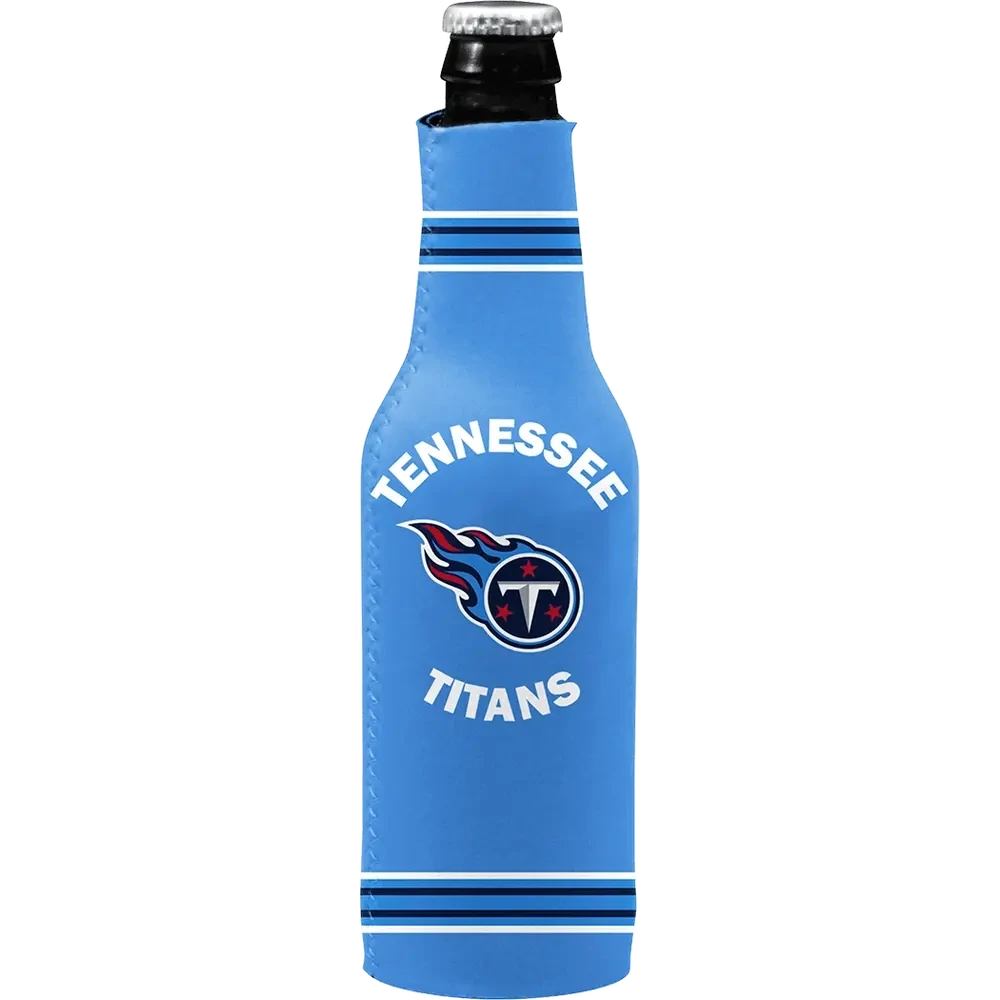 Tennessee Titans Crest Logo 12 Ounce Bottle Cooler