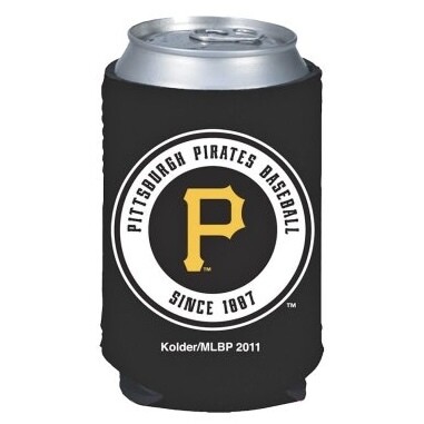 Pittsburgh Pirates MLB 12 Ounce Can Cooler Koozie