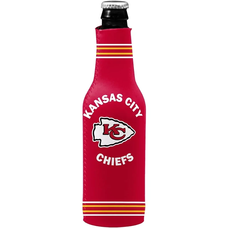 Kansas City Chiefs Crest Logo 12 Ounce Bottle Cooler